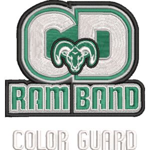 CD Ram Band Logo COLOR GUARD Thumbnail