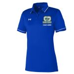 TEST-Under Armour Ladies' Tipped Teams Performance Polo Thumbnail