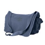 PERS-Authentic Pigment 14 oz. Pigment-Dyed Raw-Edge Messenger Bag Thumbnail