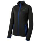 Sport-Tek® Ladies Sport-Wick® Stretch Contrast Full-Zip Jacket Thumbnail